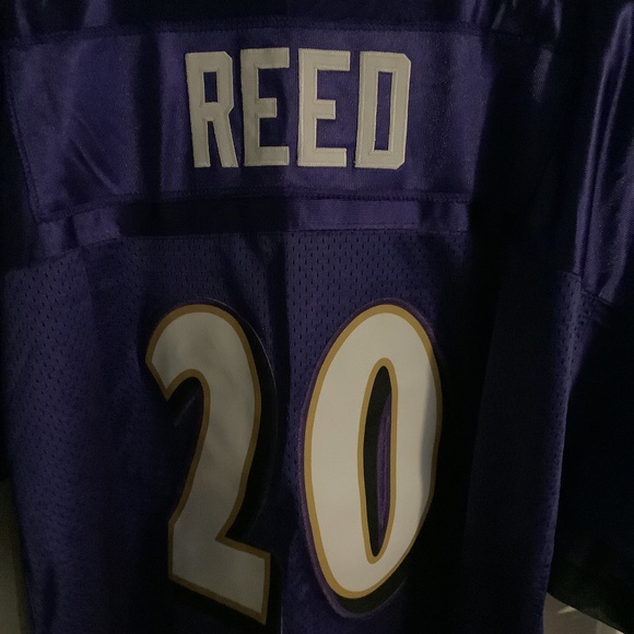 NWT Baltimore Ravens Ed Reed Throwback NFL Football Jersey Mens XL - Picture 8 of 9